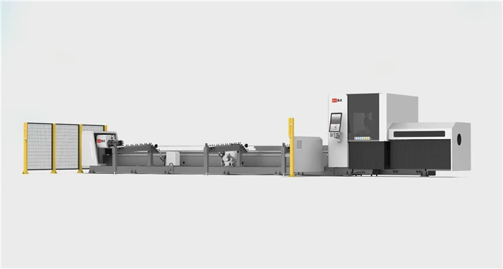 1.5KW Pipe Laser Cutting Machine factory